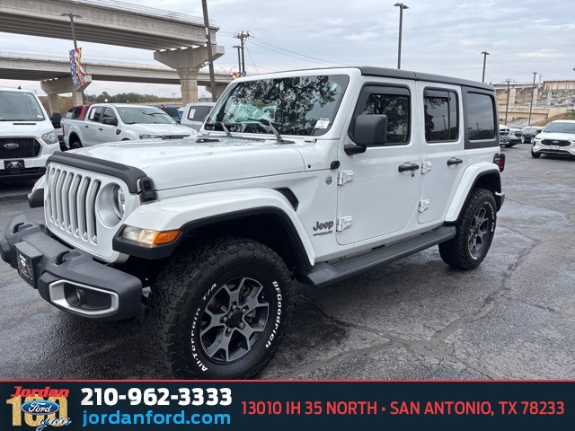 Used Car 2020 Jeep Wrangler  Unlimited Sahara For Sale Under $25,000 In San Antonio, Texas
