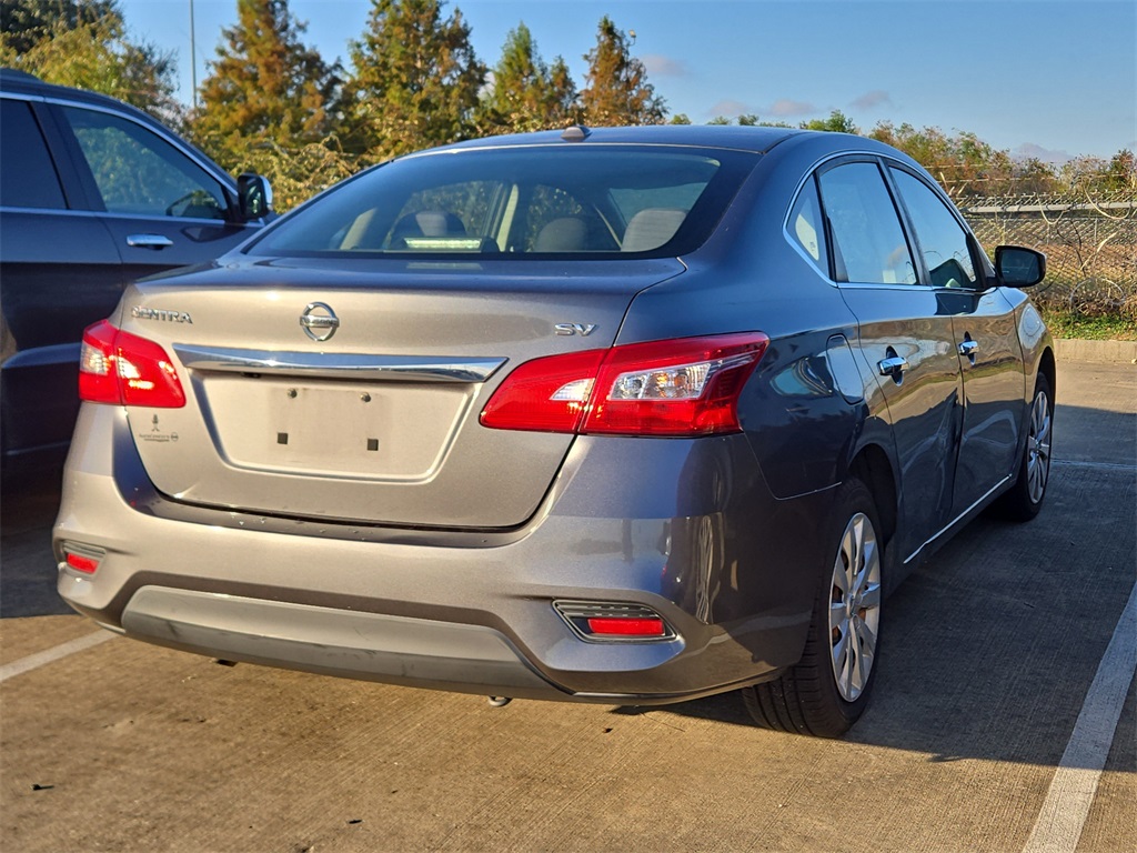 2017 Nissan Sentra SV Gray at Mac Haik CDJR North Houston