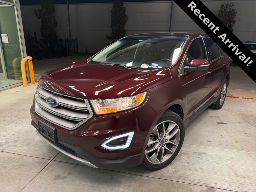 2017 Ford Edge Titanium Red at DeMontrond Automotive Group