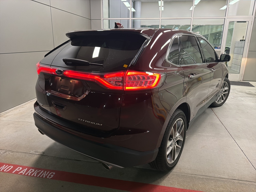 2017 Ford Edge Titanium Red at DeMontrond Automotive Group