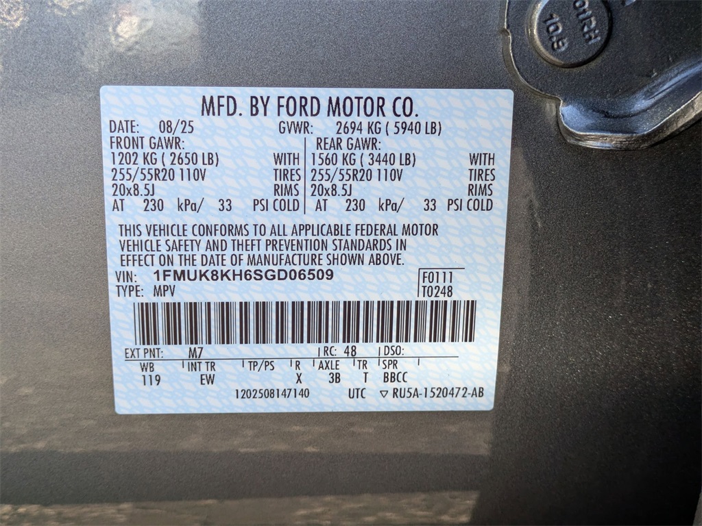 New 2025 Ford Explorer For Sale in Findlay, OH