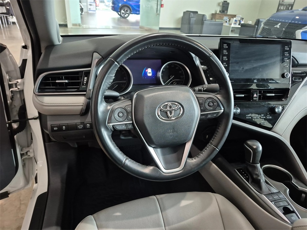 2022 Toyota Camry XLE White at Bayway Chrysler Dodge Jeep Ram