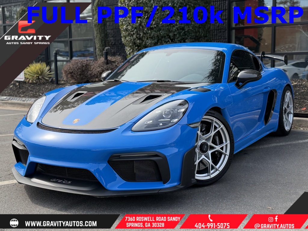 2025 Porsche 718 Cayman GT4 RS RWD