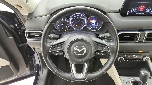 2018 Mazda CX-5 Grand Touring Blue at Shottenkirk Kia Fort Bend