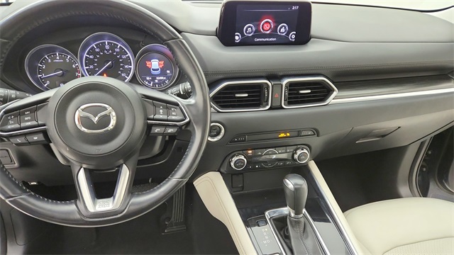 2018 Mazda CX-5 Grand Touring Blue at Shottenkirk Kia Fort Bend