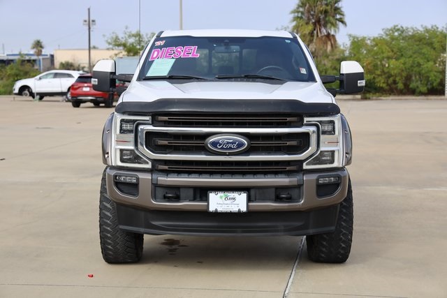 2021 Ford F-350SD King Ranch White at Classic Chevrolet Galveston