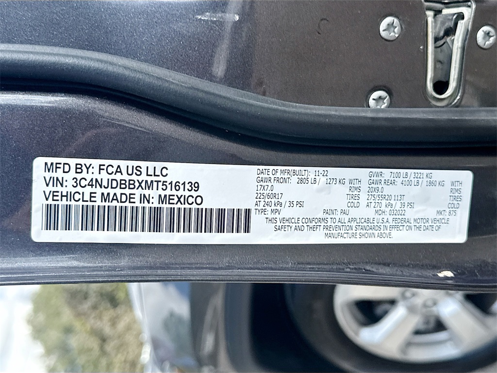 2021 Jeep Compass Latitude Gray at Emmons Autoplex