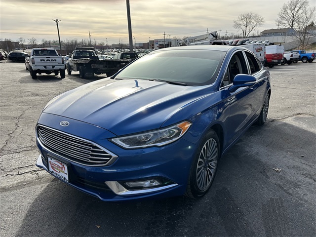 Used 2018 Ford Fusion Titanium with VIN 3FA6P0D90JR155928 for sale in Kansas City