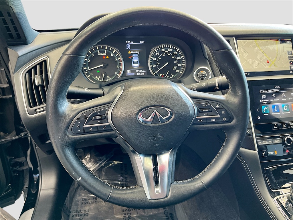 2023 INFINITI Q50 SENSORY Black at AutoSavvy Houston Northwest