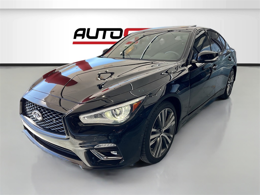 2023 INFINITI Q50 SENSORY Black at AutoSavvy Houston Northwest