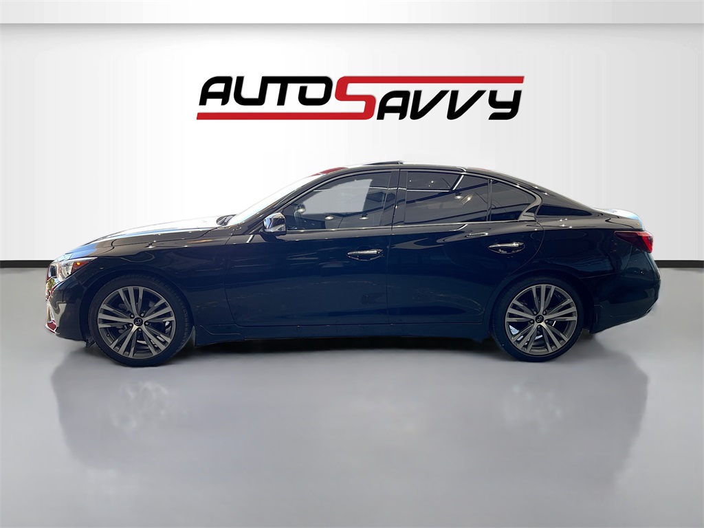 2023 INFINITI Q50 SENSORY Black at AutoSavvy Houston Northwest
