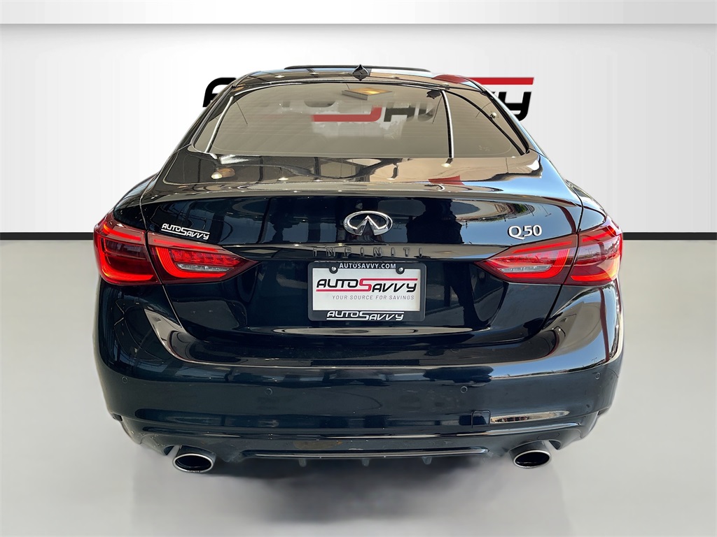 2023 INFINITI Q50 SENSORY Black at AutoSavvy Houston Northwest