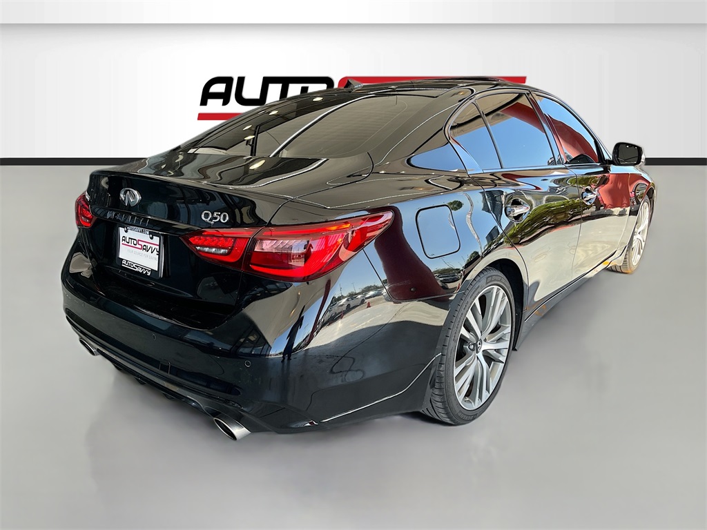 2023 INFINITI Q50 SENSORY Black at AutoSavvy Houston Northwest