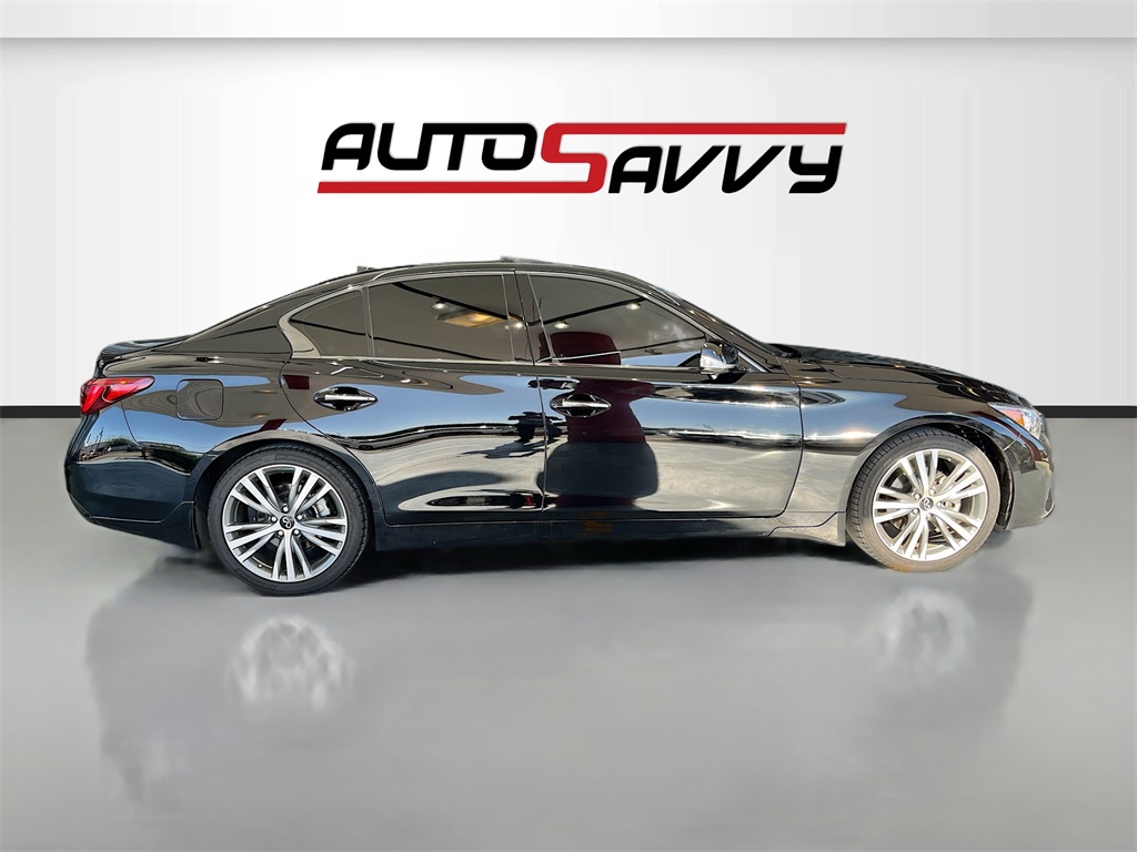 2023 INFINITI Q50 SENSORY Black at AutoSavvy Houston Northwest