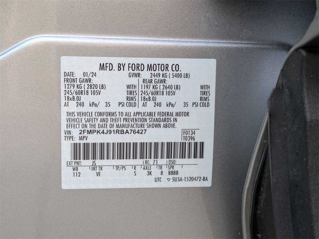 Used 2024 Ford Edge For Sale in Findlay, OH