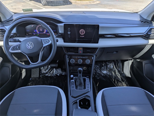 2025 Volkswagen Taos 1.5T S White at Stokes Volkswagen