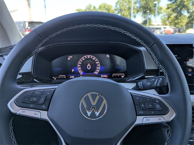 2025 Volkswagen Taos 1.5T S White at Stokes Volkswagen