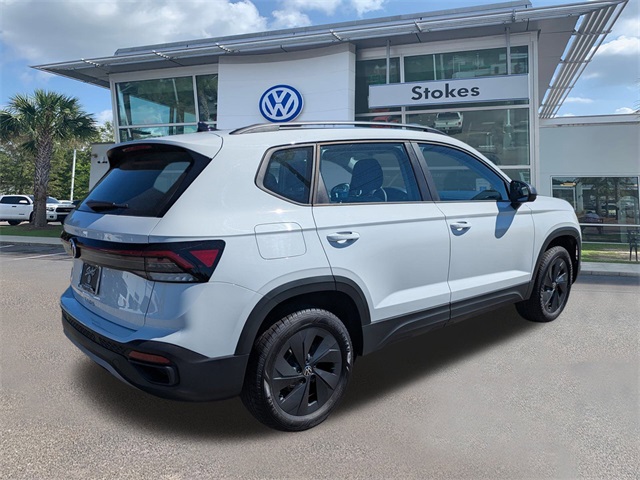 2025 Volkswagen Taos 1.5T S White at Stokes Volkswagen