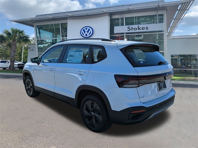 2025 Volkswagen Taos 1.5T S White at Stokes Volkswagen