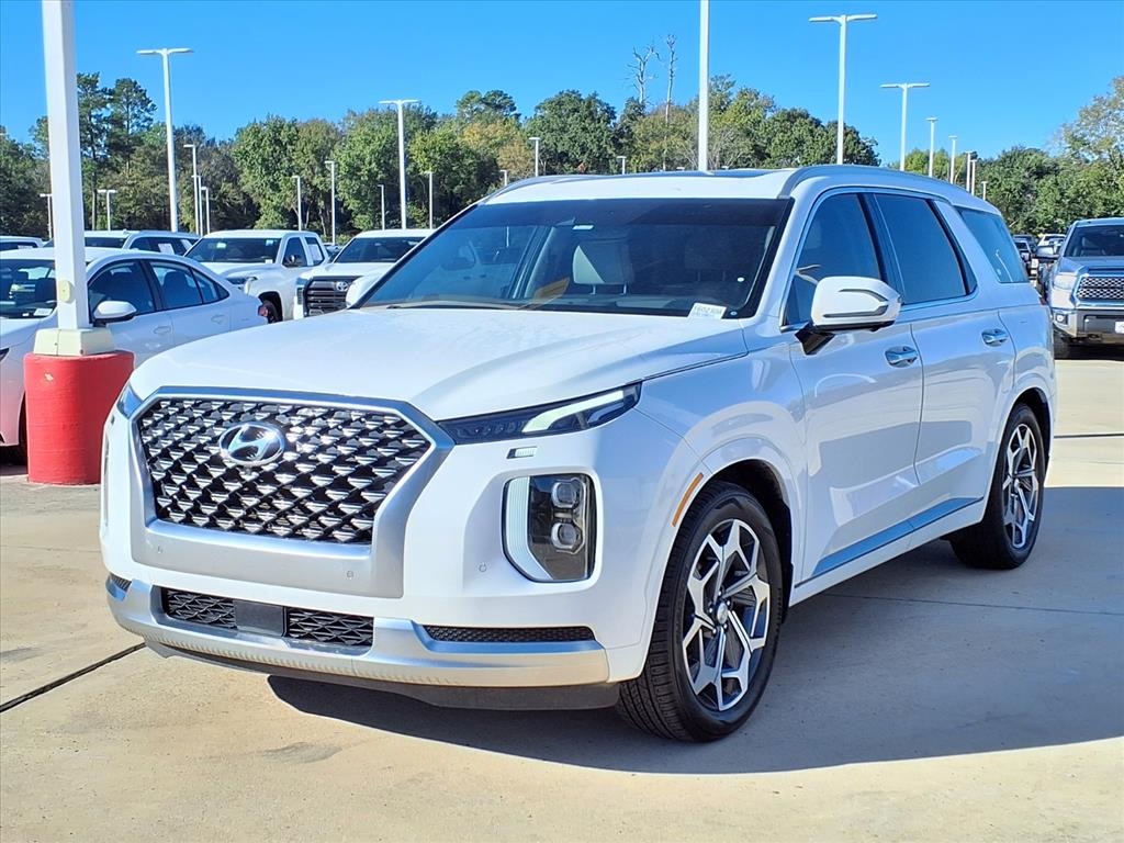 2021 Hyundai Palisade Calligraphy White at Parkway Family Mazda