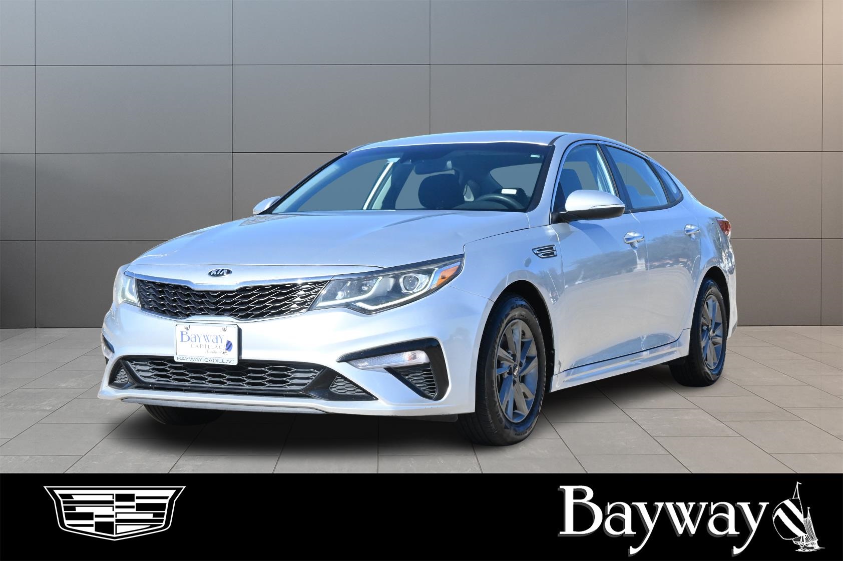 2019 Kia Optima LX Silver at Shottenkirk Kia Fort Bend
