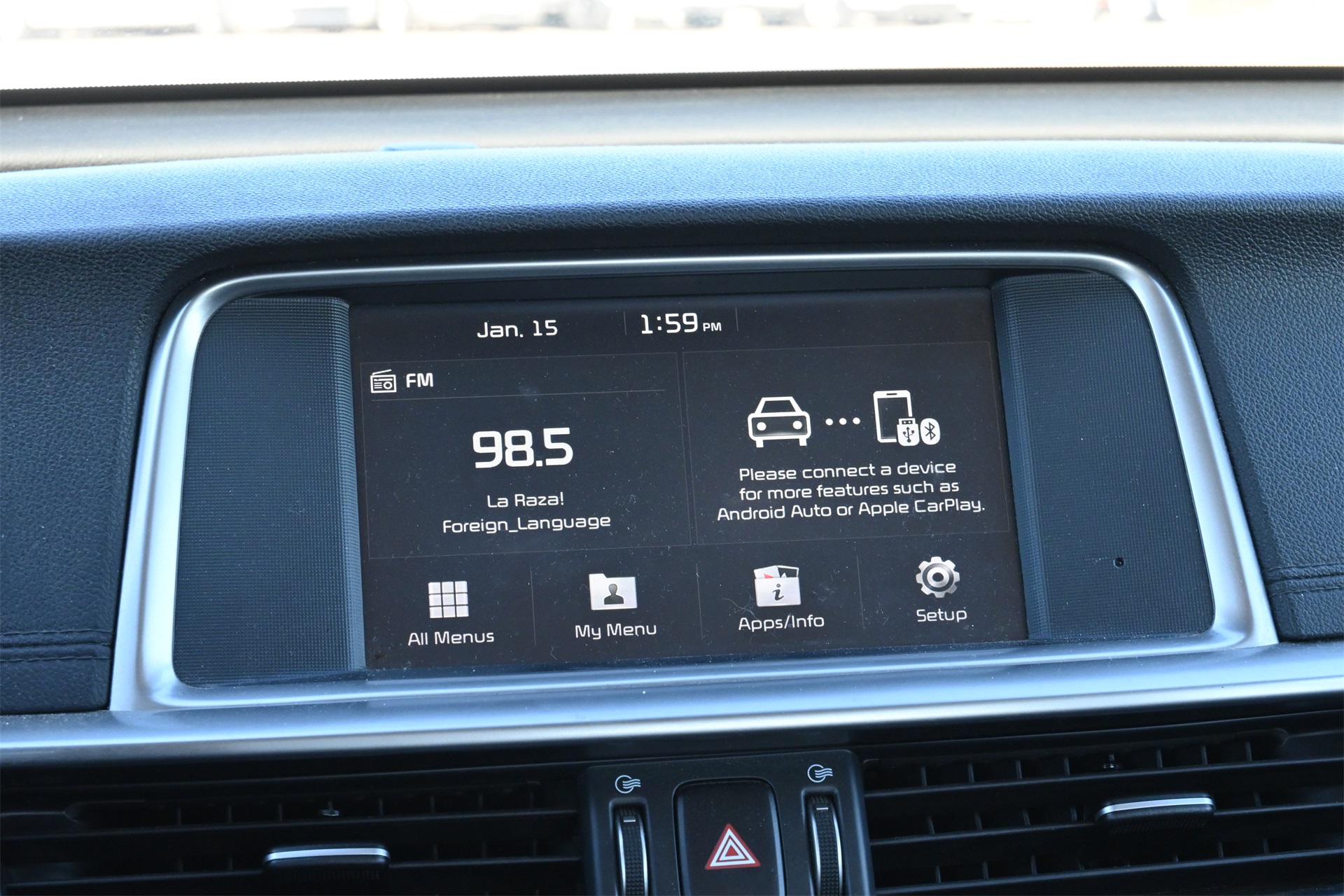 2019 Kia Optima LX Silver at Shottenkirk Kia Fort Bend