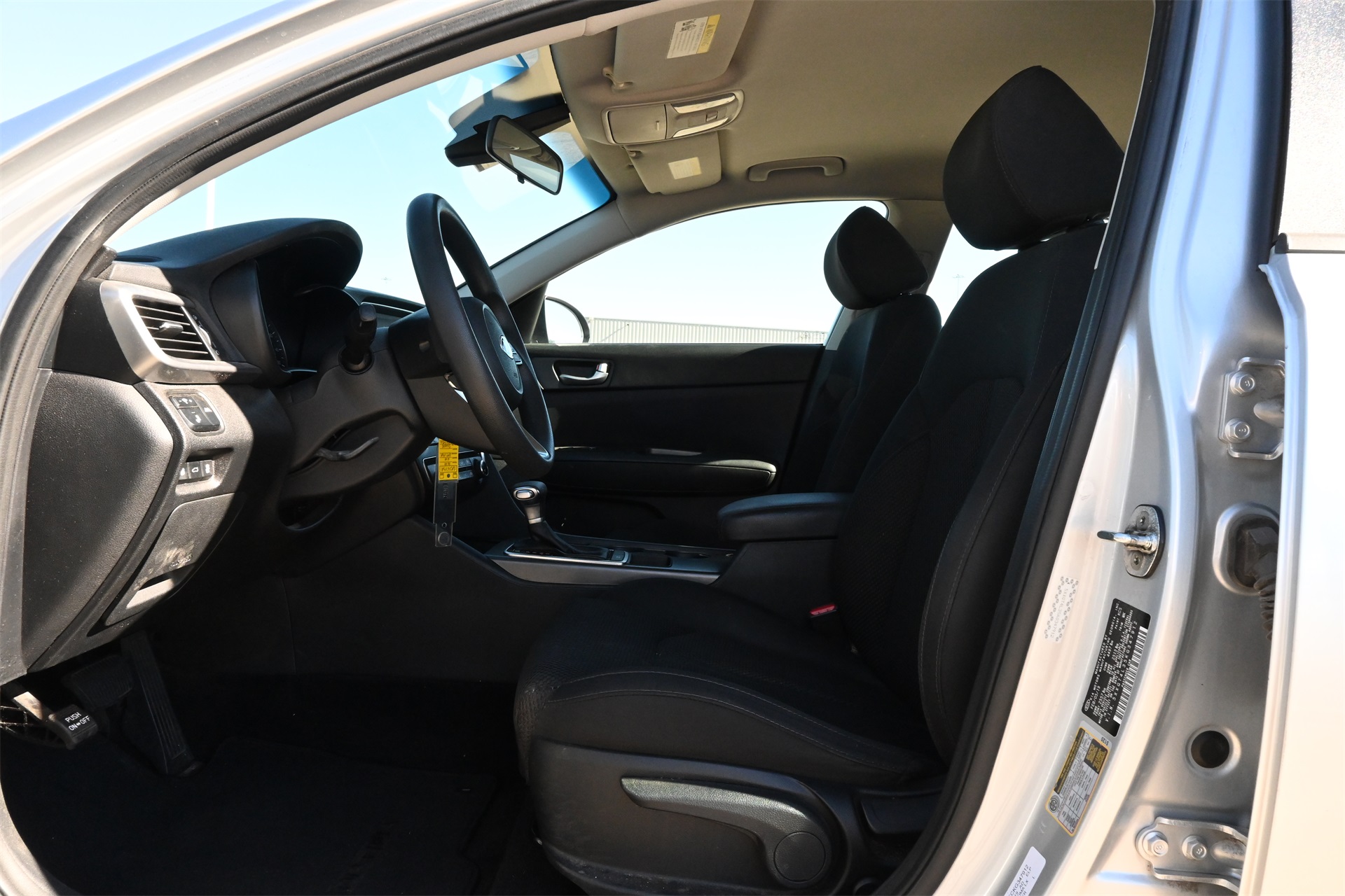 2019 Kia Optima LX Silver at Shottenkirk Kia Fort Bend