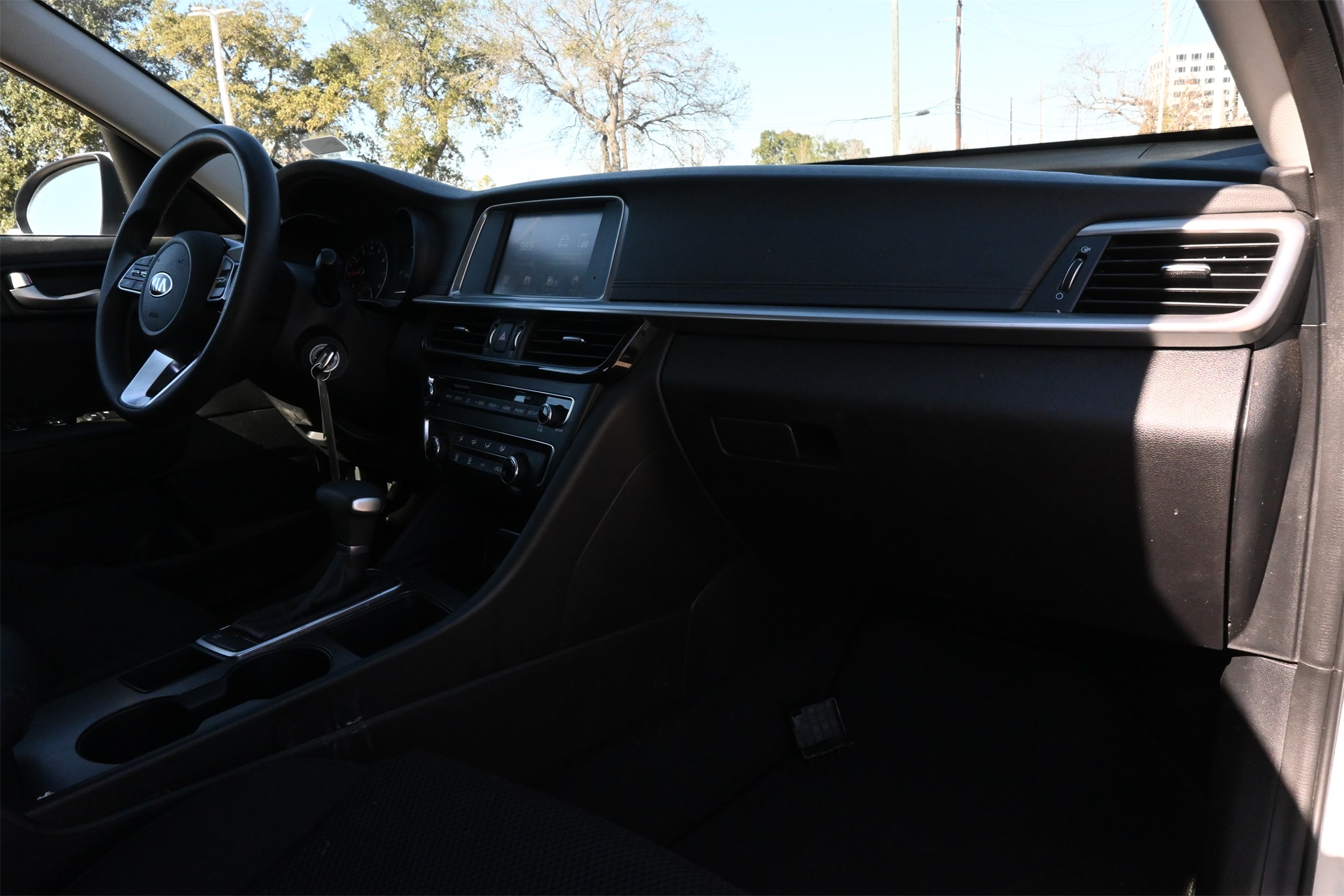 2019 Kia Optima LX Silver at Shottenkirk Kia Fort Bend