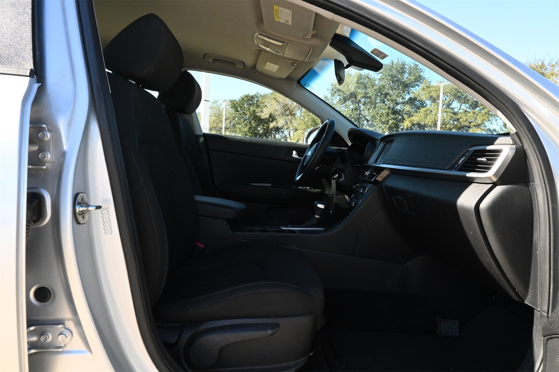 2019 Kia Optima LX Silver at Shottenkirk Kia Fort Bend