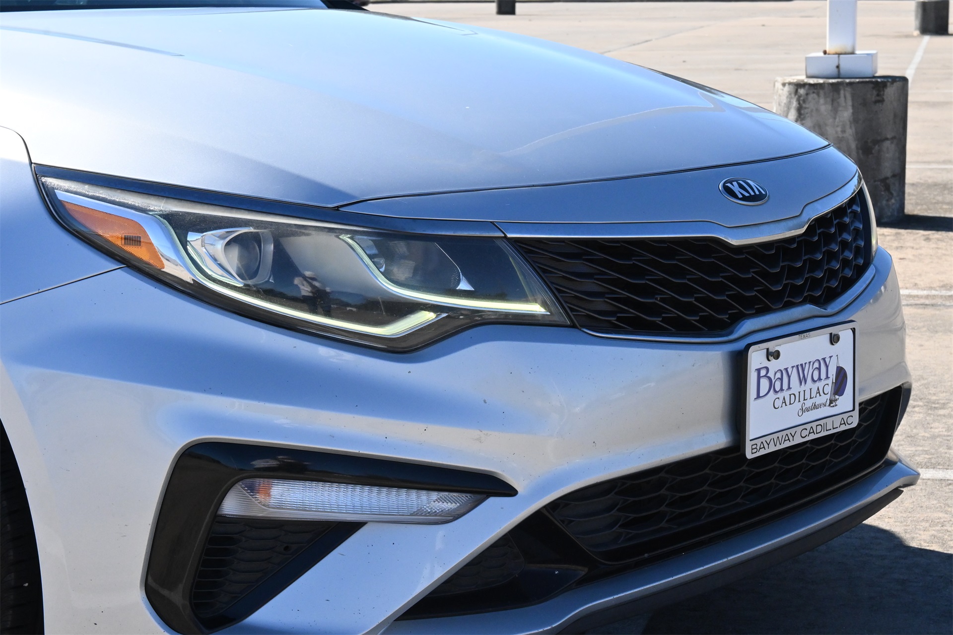 2019 Kia Optima LX Silver at Shottenkirk Kia Fort Bend
