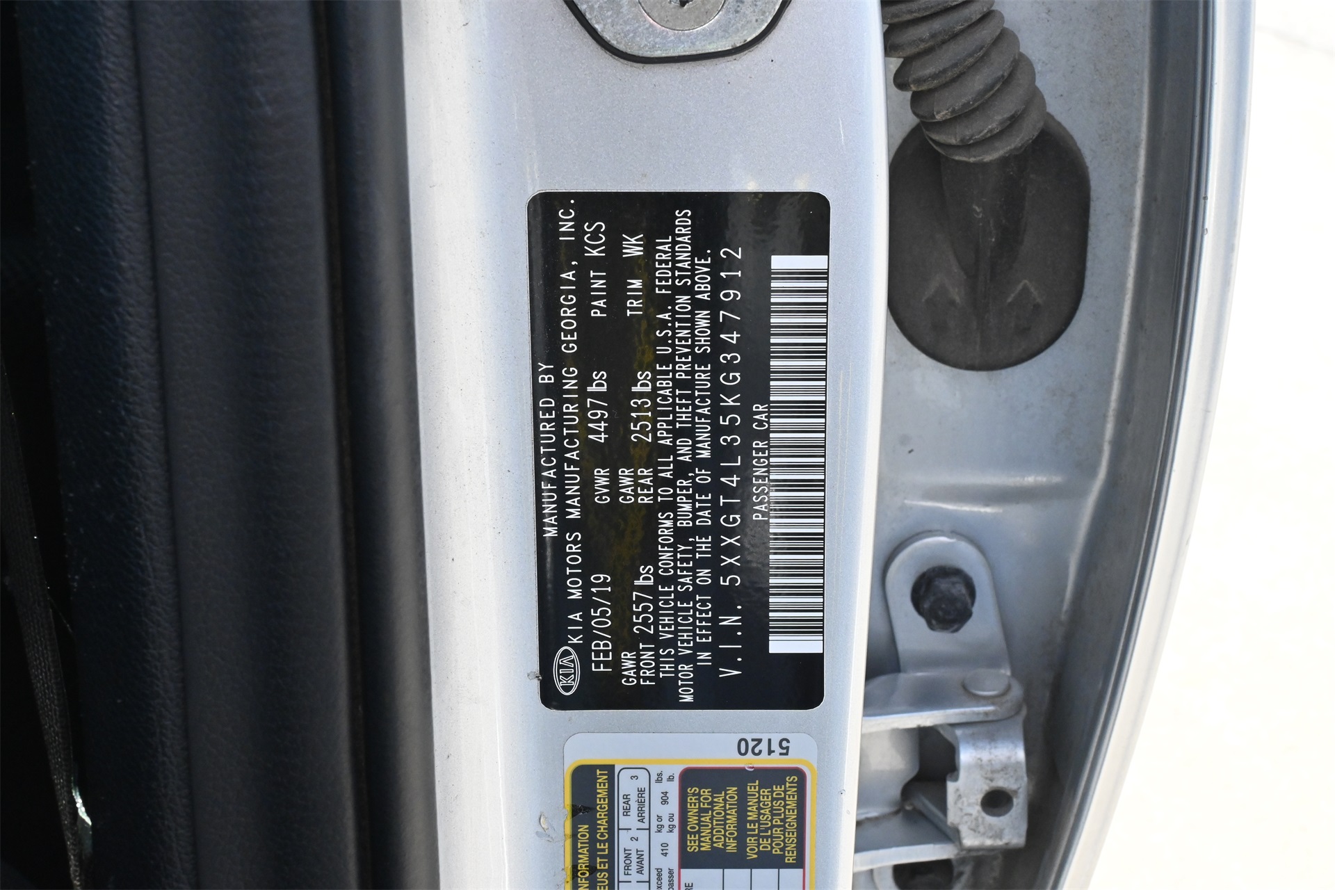 2019 Kia Optima LX Silver at Shottenkirk Kia Fort Bend