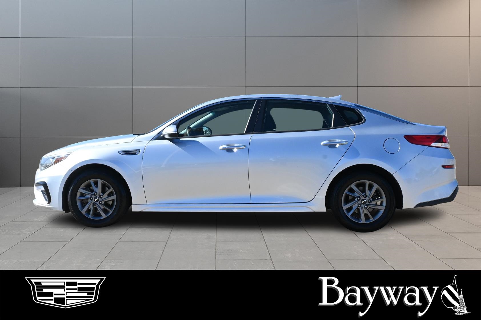 2019 Kia Optima LX Silver at Shottenkirk Kia Fort Bend
