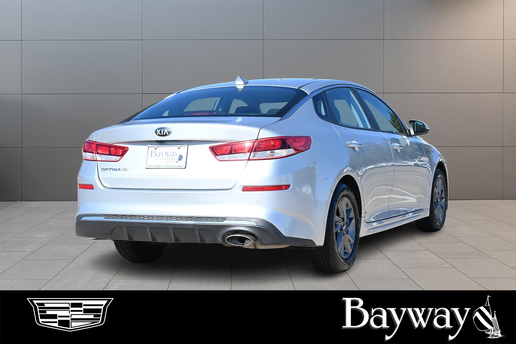 2019 Kia Optima LX Silver at Shottenkirk Kia Fort Bend