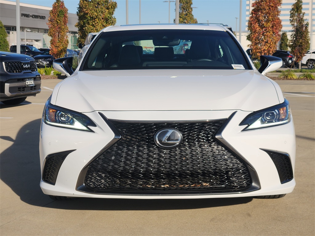 2024 Lexus ES 350 F Sport White at Westside Lexus