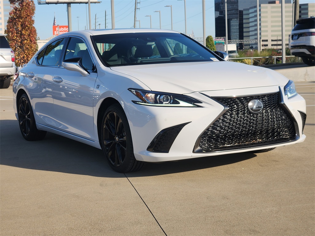 2024 Lexus ES 350 F Sport White at Westside Lexus
