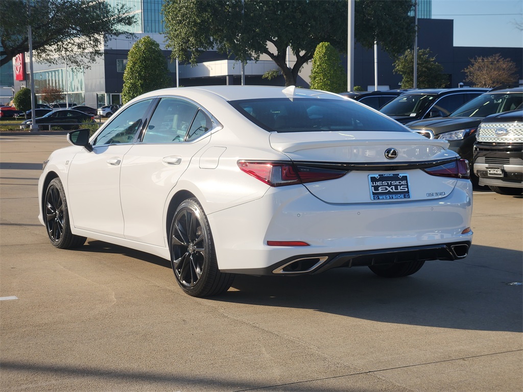 2024 Lexus ES 350 F Sport White at Westside Lexus