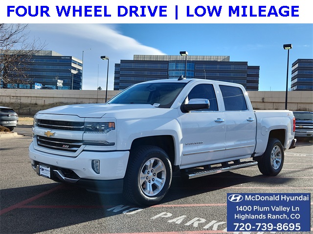 2018 Chevrolet Silverado 1500 LTZ Crew Cab 4WD