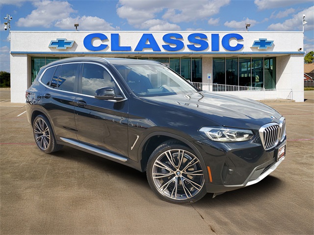 2022 BMW X3 sDrive30i Black at Keating Nissan