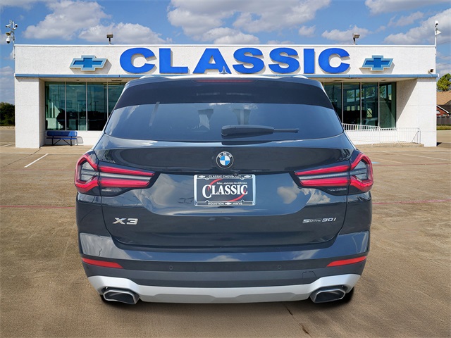 2022 BMW X3 sDrive30i Black at Keating Nissan