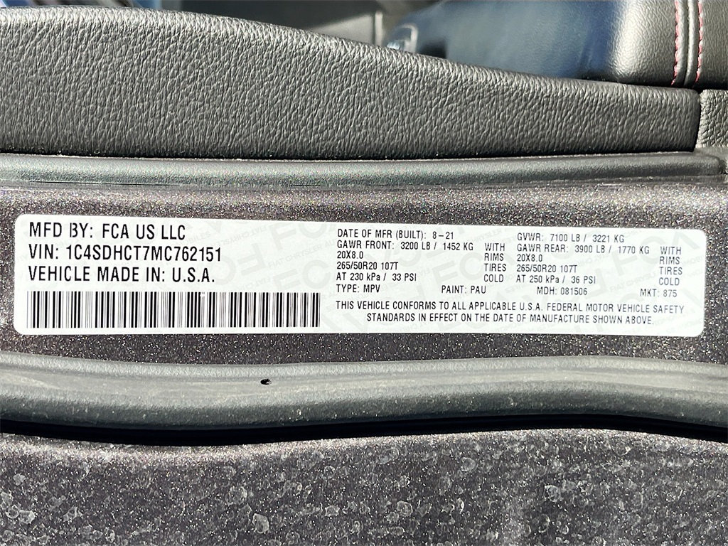 2021 Dodge Durango R/T Gray at Legacy Ford