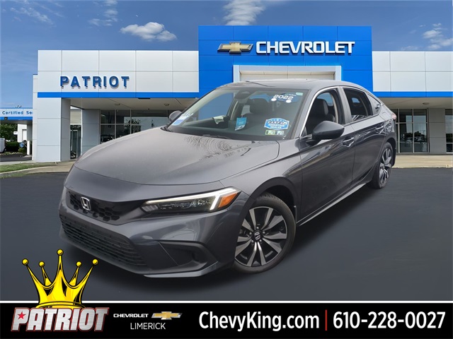 2022 Honda Civic EX-L for sale at PATRIOT CHEVROLET OF LIMERICK