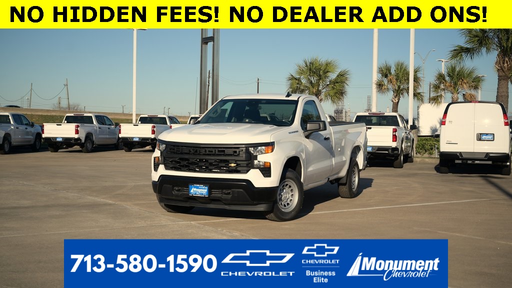 2026 Chevrolet Silverado 1500 WT White at Traditions Chevrolet