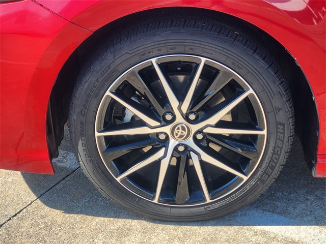 2021 Toyota Camry SE Red at Classic Chevrolet Galveston