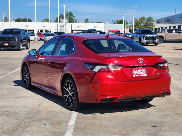 2021 Toyota Camry SE Red at Classic Chevrolet Galveston
