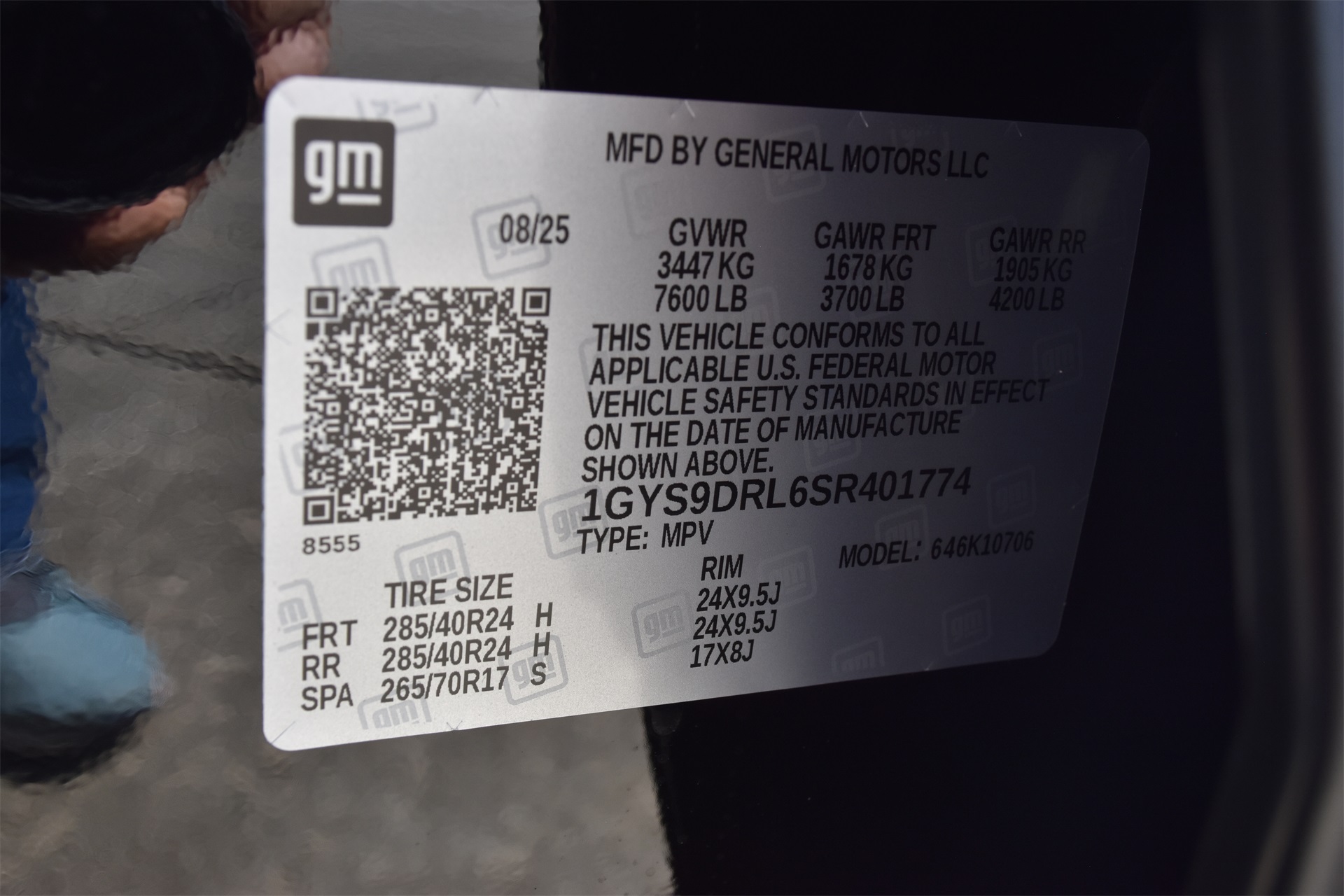 2025 Cadillac Escalade Premium Luxury Platinum Black at Bayway Cadillac Southwest