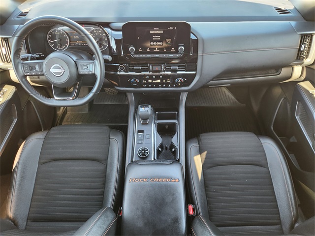 2024 Nissan Pathfinder Rock Creek White at Don McGill Toyota