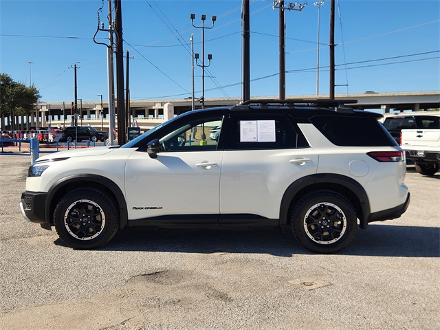 2024 Nissan Pathfinder Rock Creek White at Don McGill Toyota
