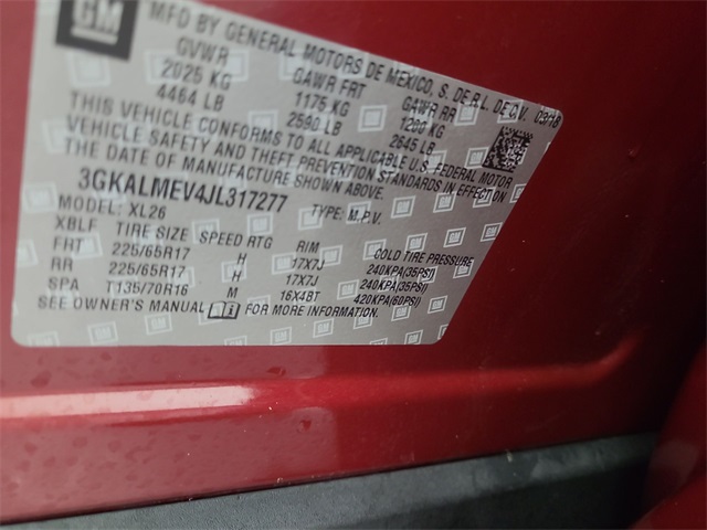 2018 – GMC – Terrain