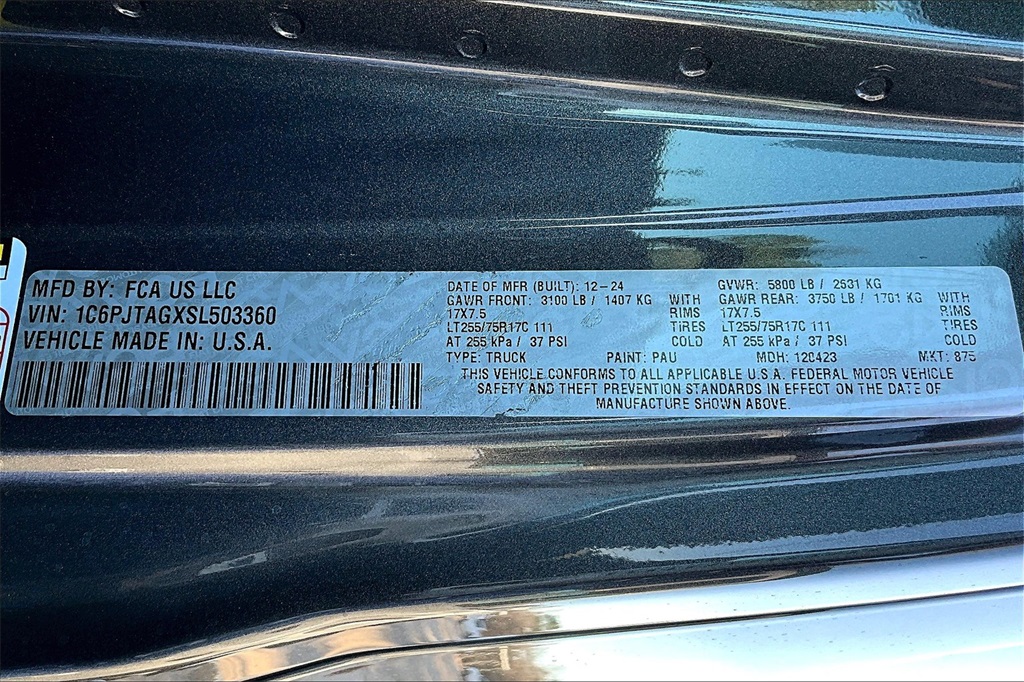 2025 Jeep Gladiator Sport Gray at River Oaks CDJR