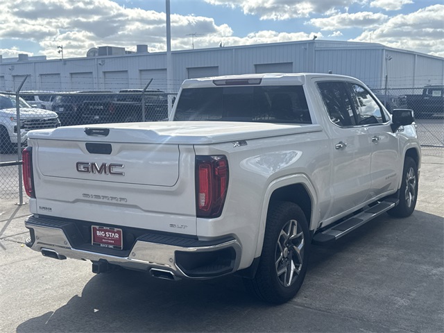 2025 GMC Sierra 1500 SLT White at Baytown Hyundai